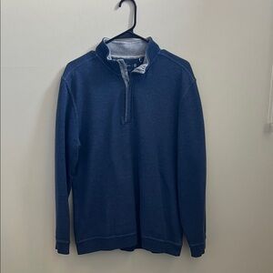 Walter Hagen Navy Zip-Up Sweater
